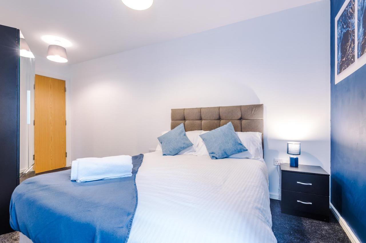 2 Bed Apartment With Balcony Private Parking Near Etihad Stadium, Coop Live Manchester Zewnętrze zdjęcie