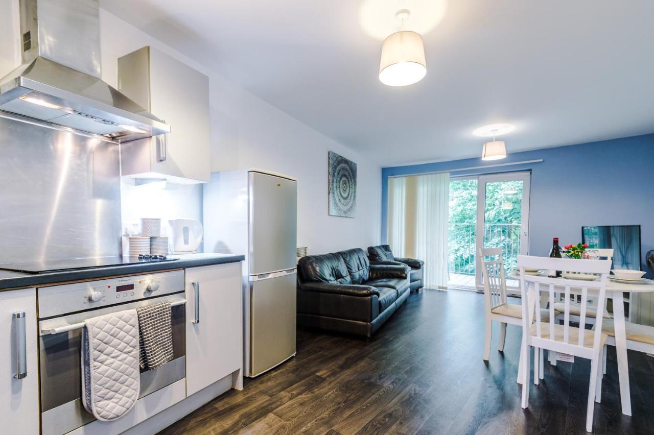 2 Bed Apartment With Balcony Private Parking Near Etihad Stadium, Coop Live Manchester Zewnętrze zdjęcie