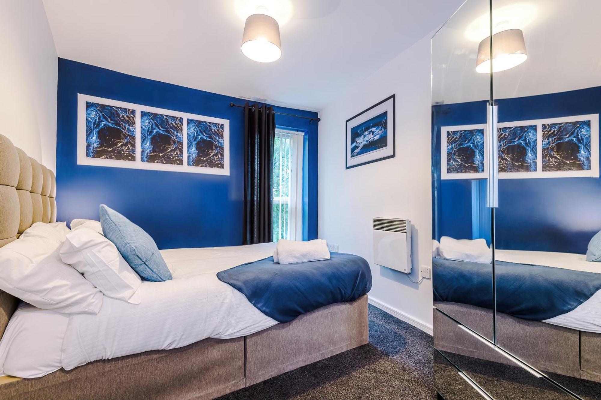 2 Bed Apartment With Balcony Private Parking Near Etihad Stadium, Coop Live Manchester Zewnętrze zdjęcie